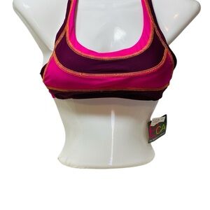 BCA by Rebecca Virtue Tie Back Swim Top NWT Sz-Small